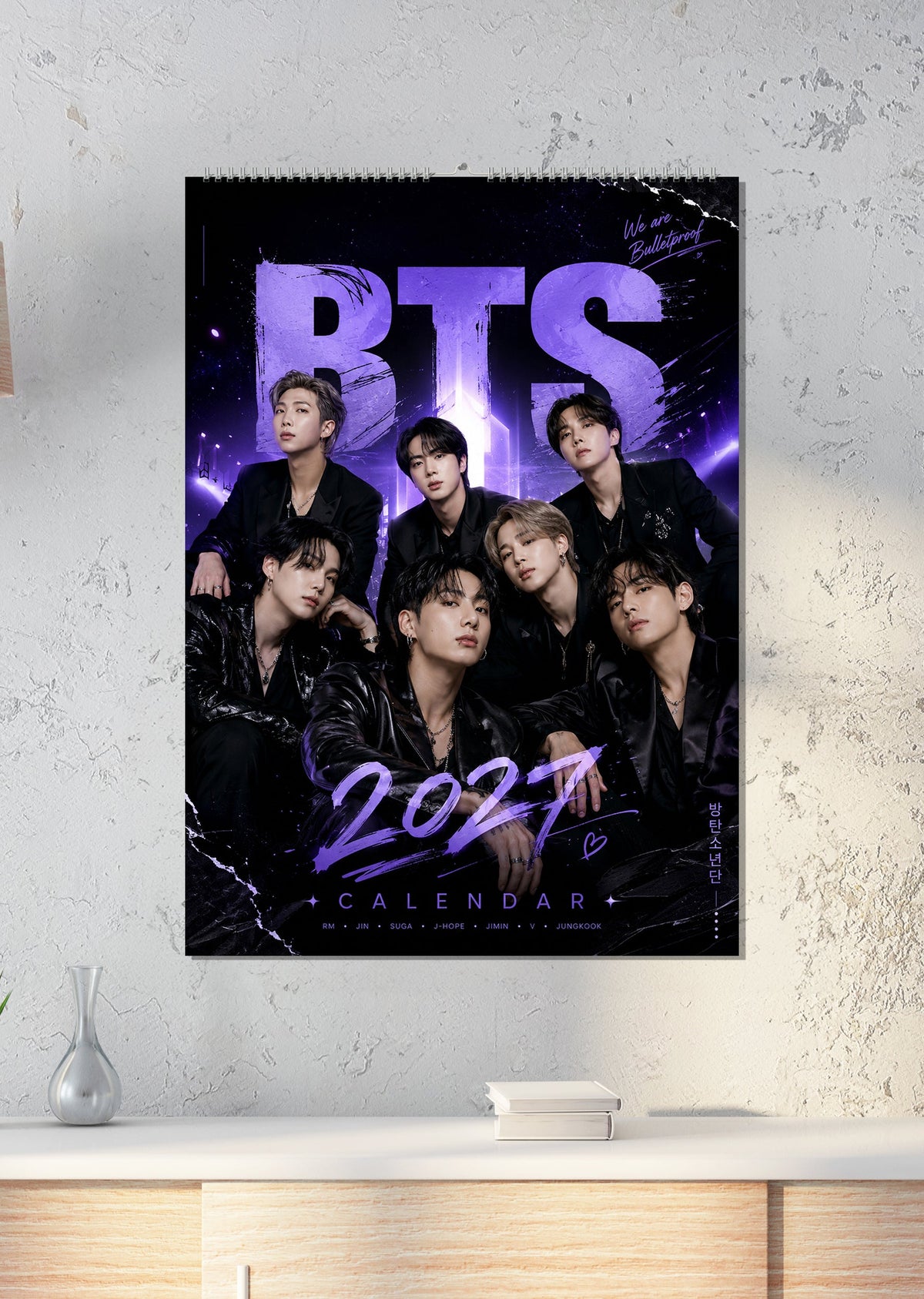 BTS - A3 Calendar 2027