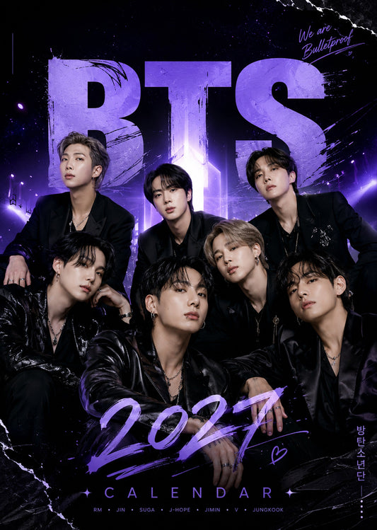BTS - A3 Calendar 2027