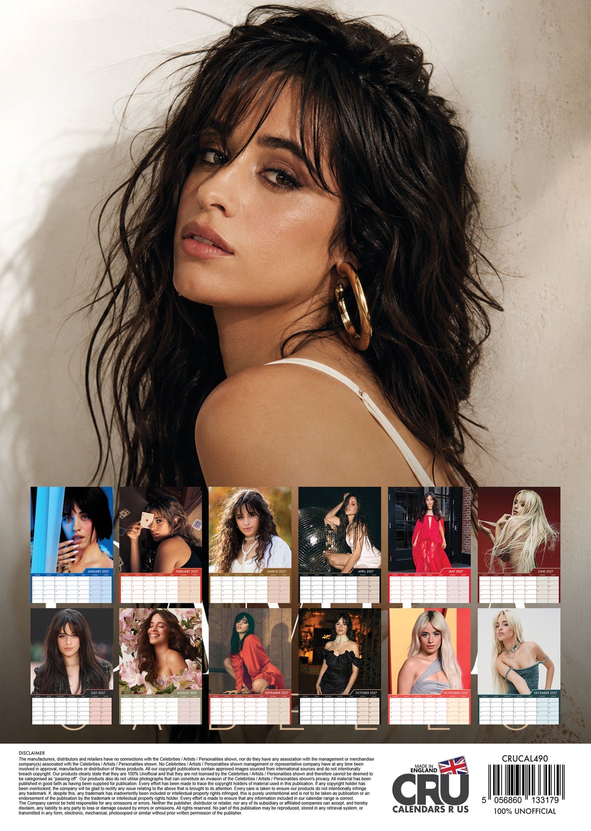 Camila Cabello - A3 Calendar 2027