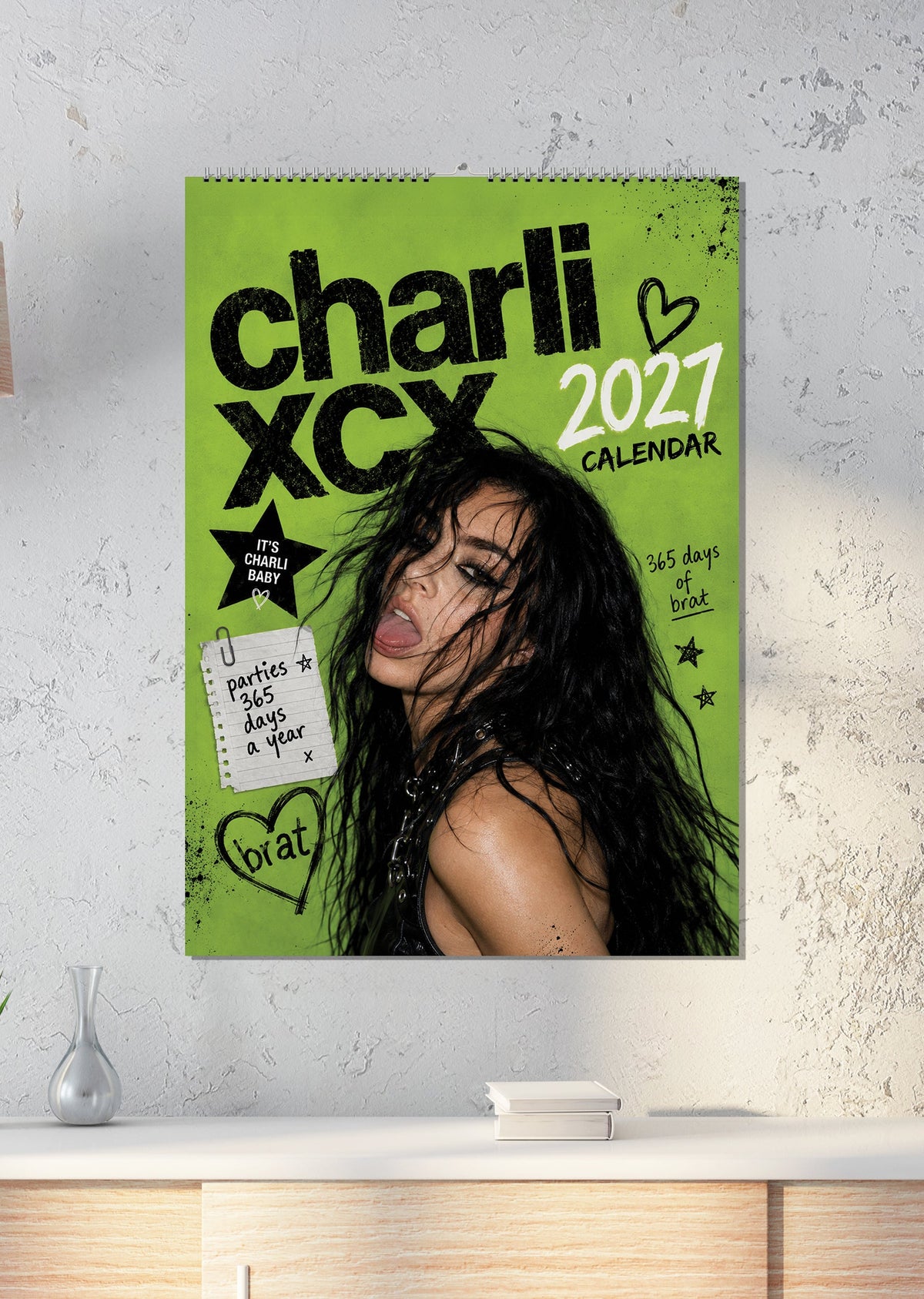 Charli XCX - A3 Calendar 2027