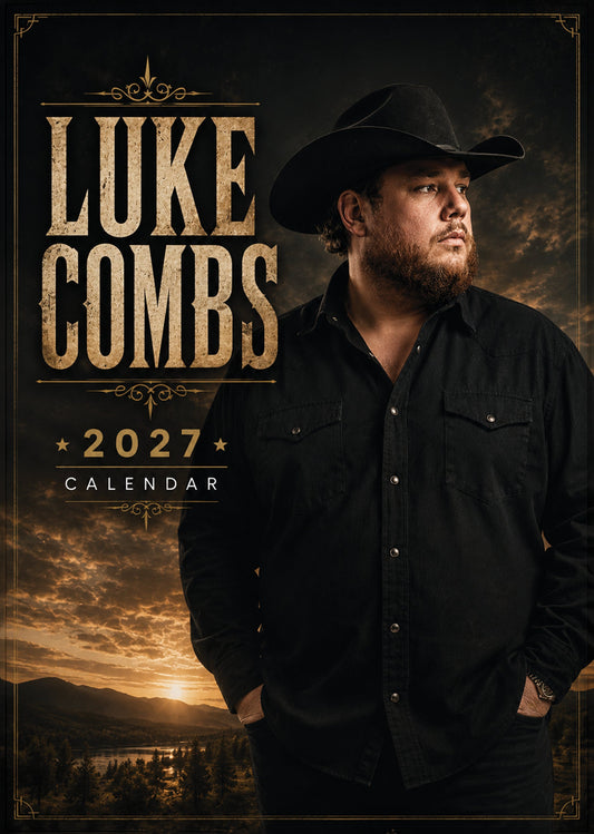 Luke Combs - A3 Calendar 2027