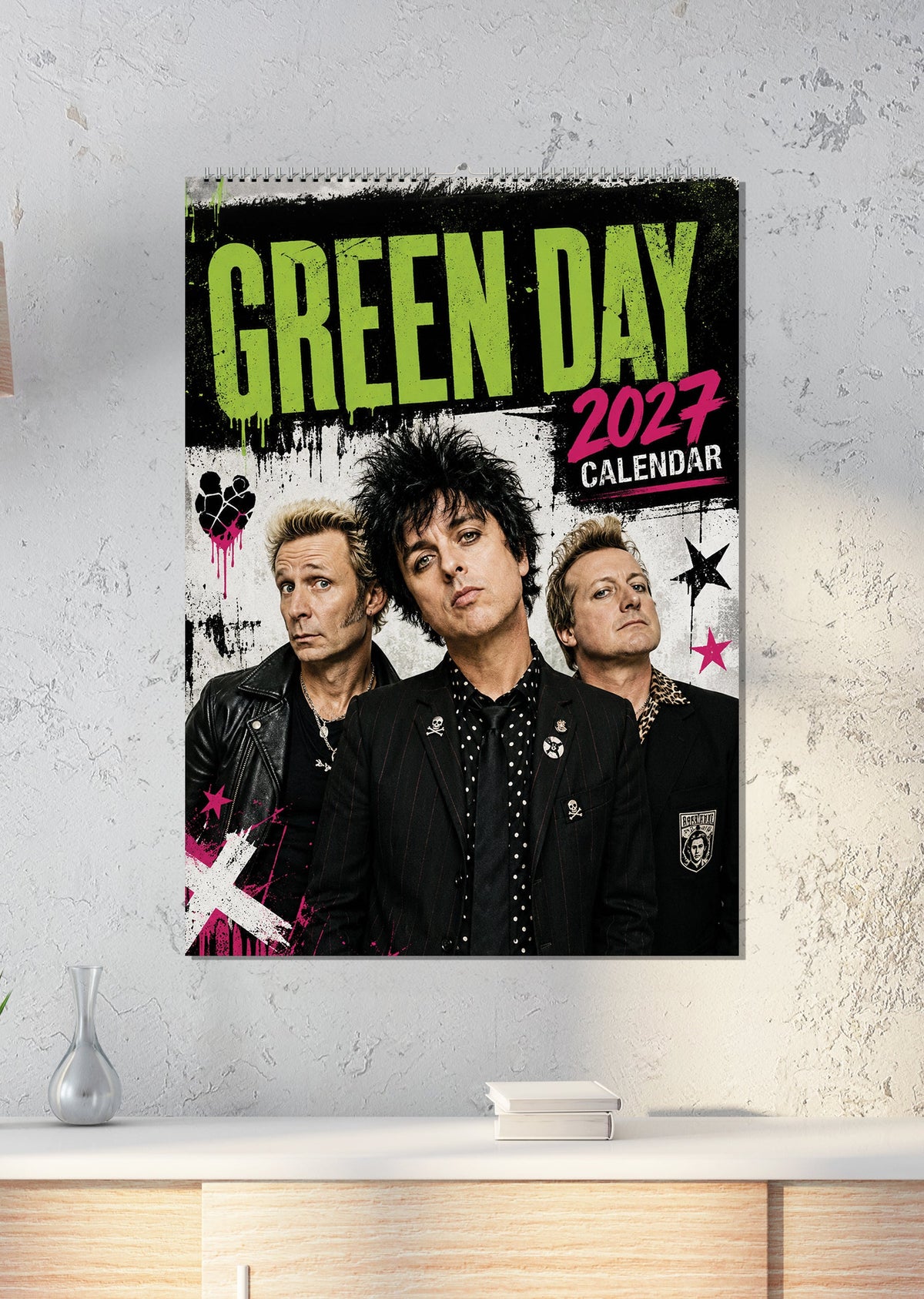 Green Day - A3 Calendar 2027