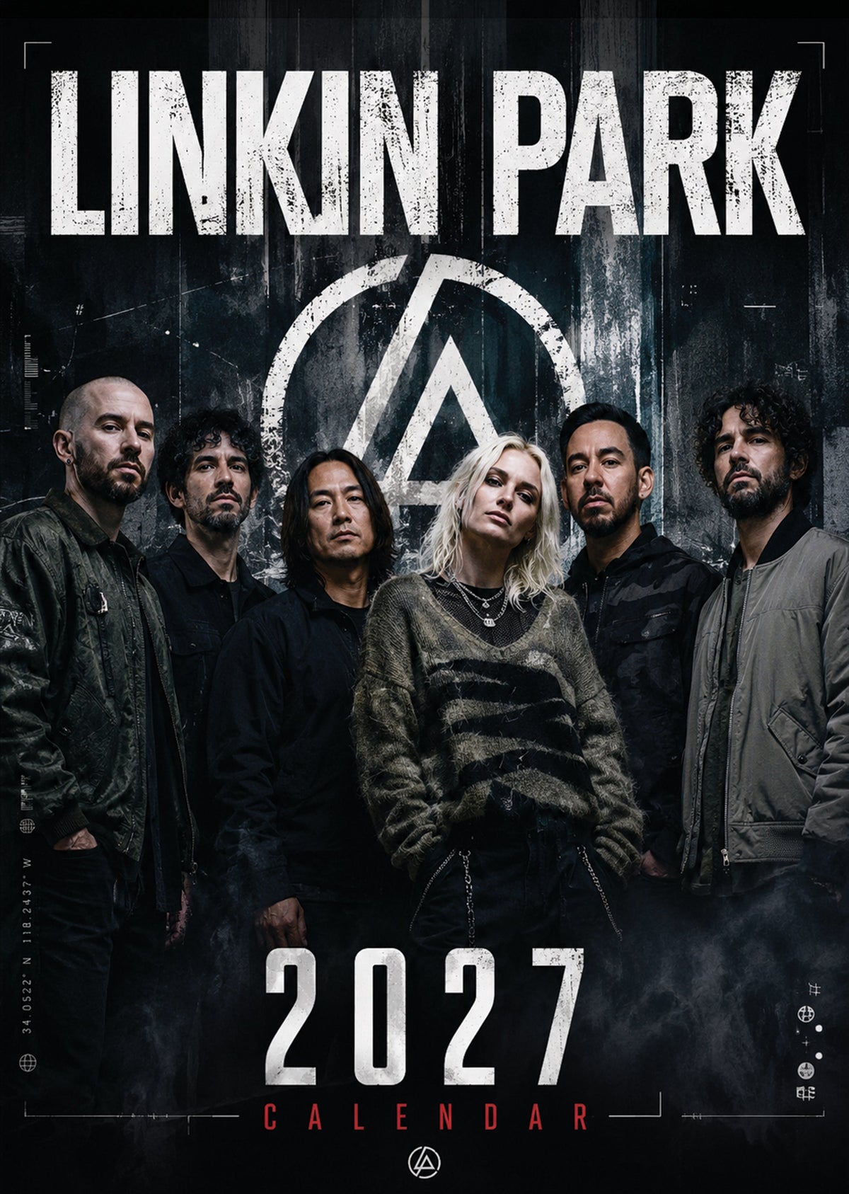 Linkin Park - A3 Calendar 2027