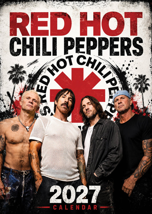 Red Hot Chilli Peppers - A3 Calendar 2027