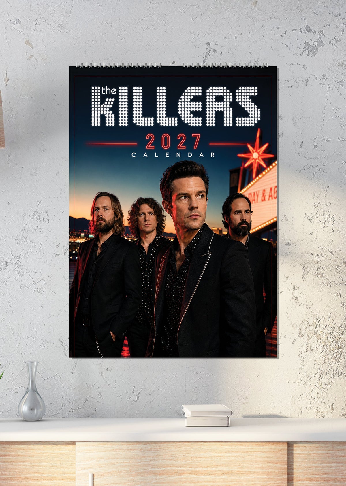 The Killers - A3 Calendar 2027