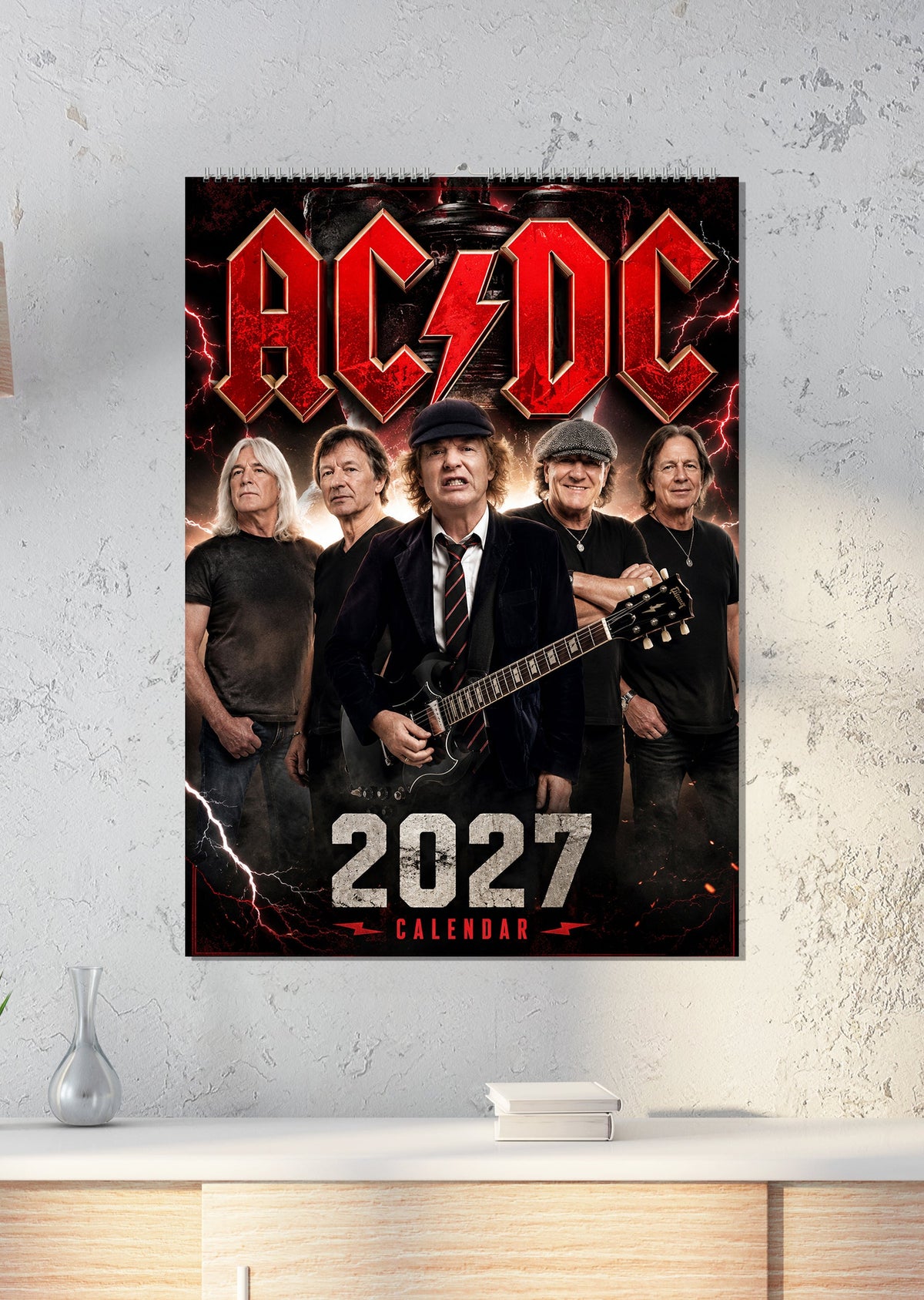 AC/DC - A3 Calendar 2027