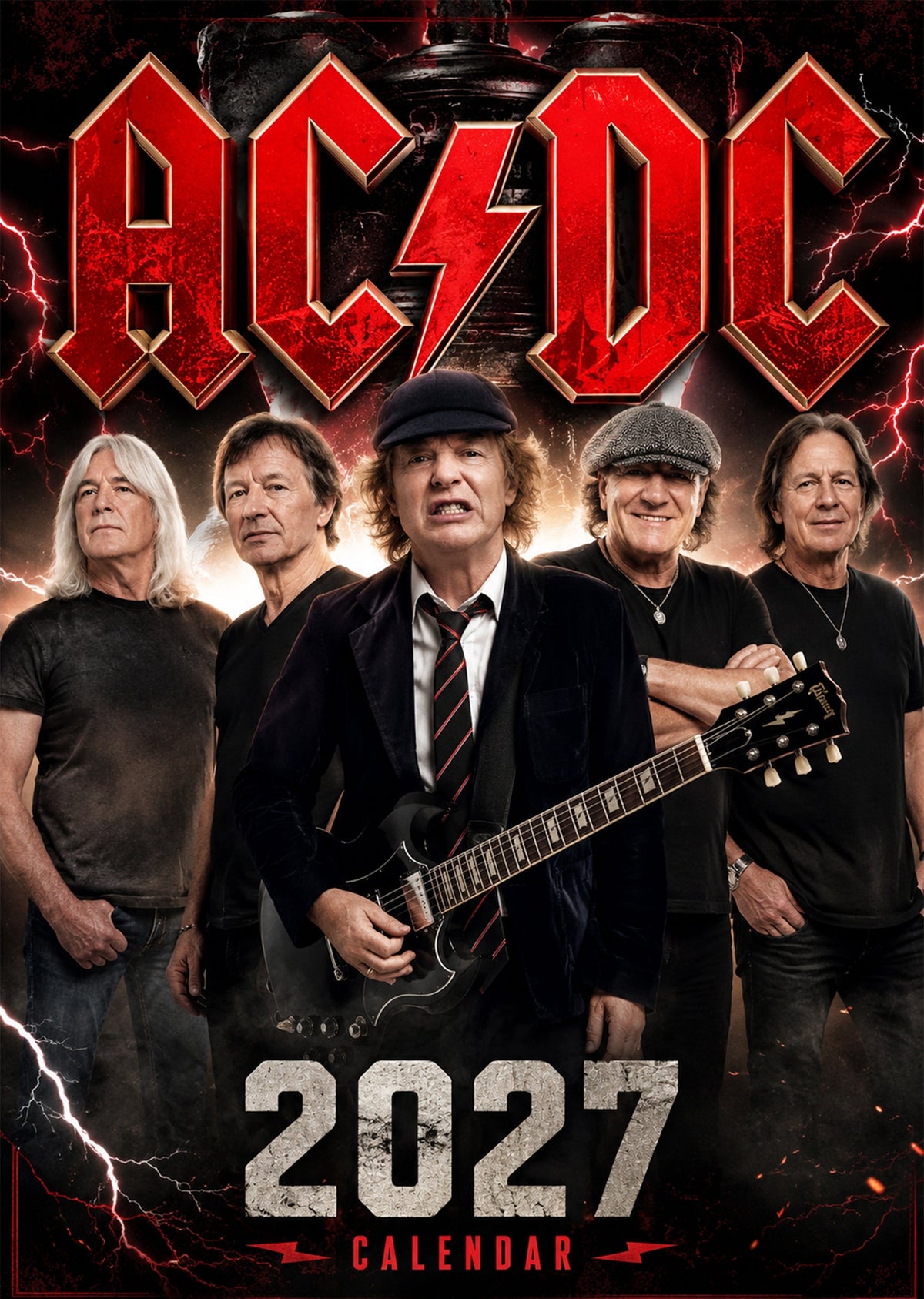AC/DC - A3 Calendar 2027