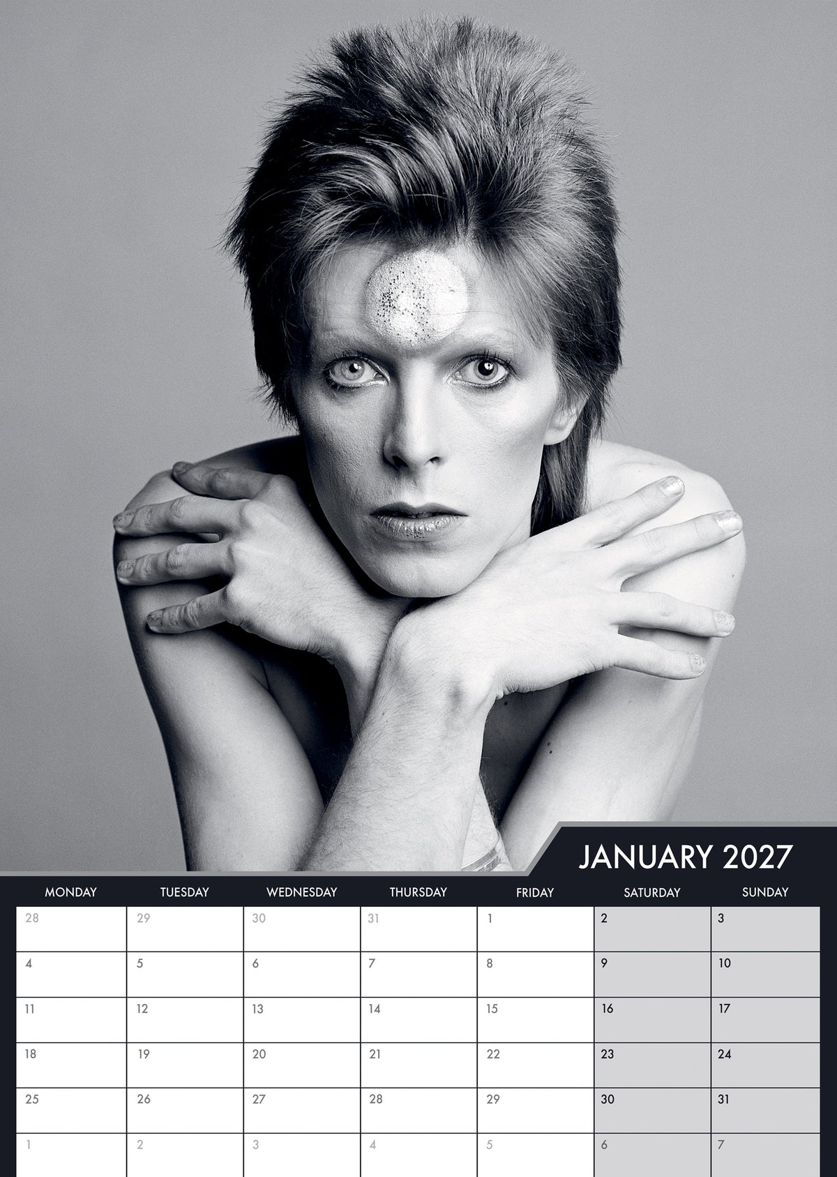 David Bowie - A3 Calendar 2027