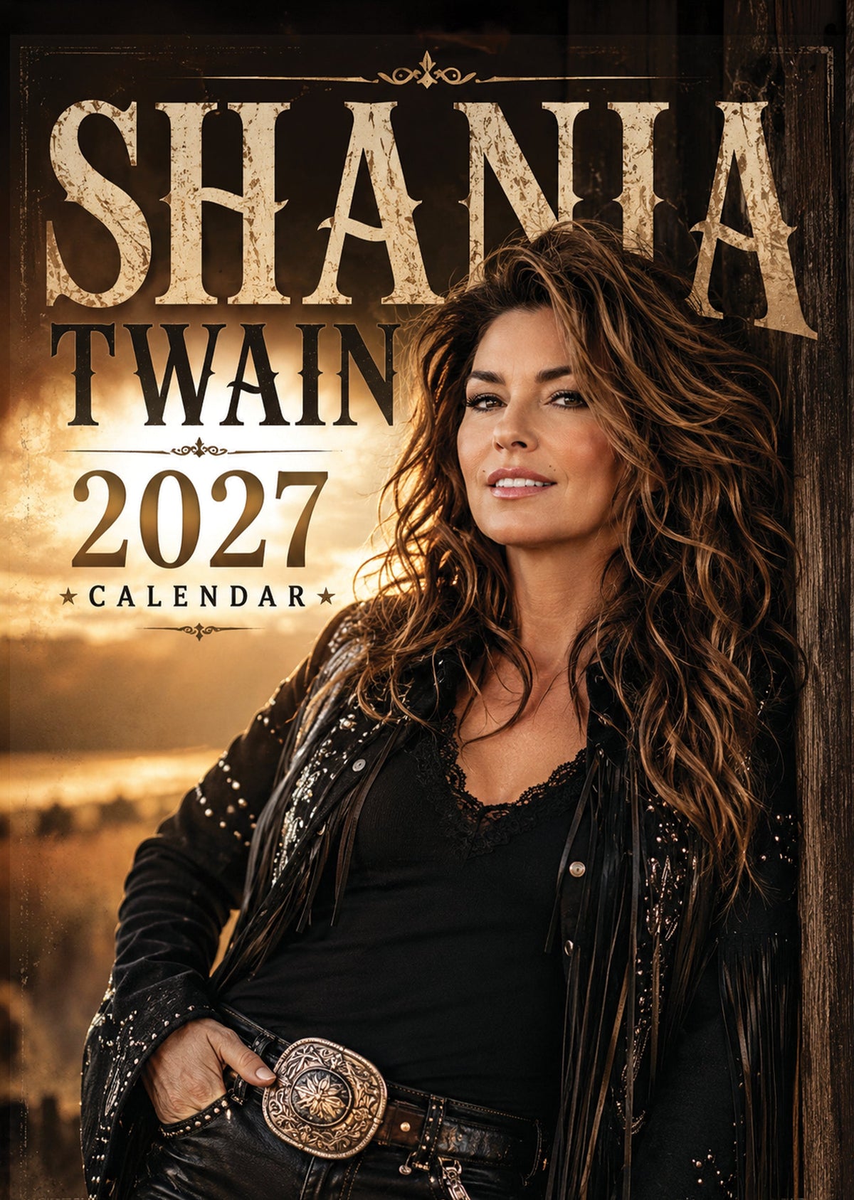 Shania Twain - A3 Calendar 2027
