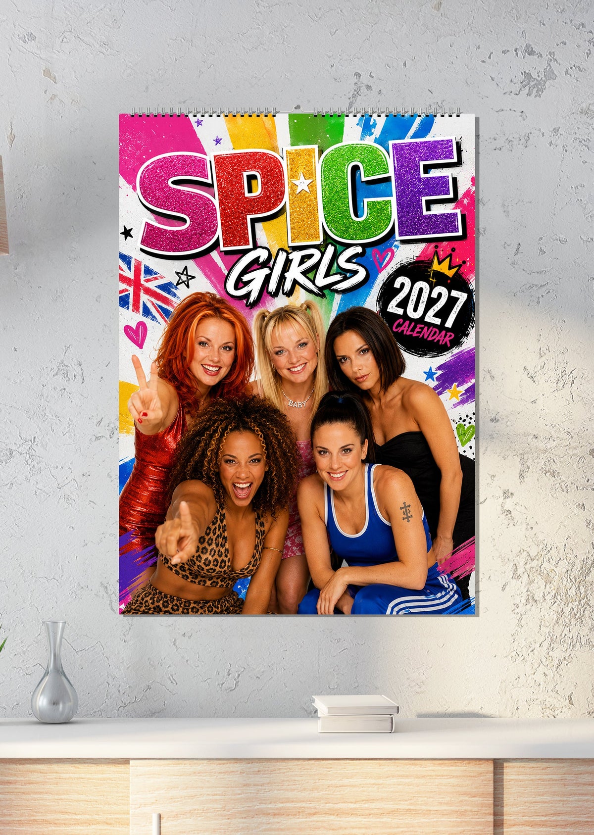 Spice Girls - A3 Calendar 2027