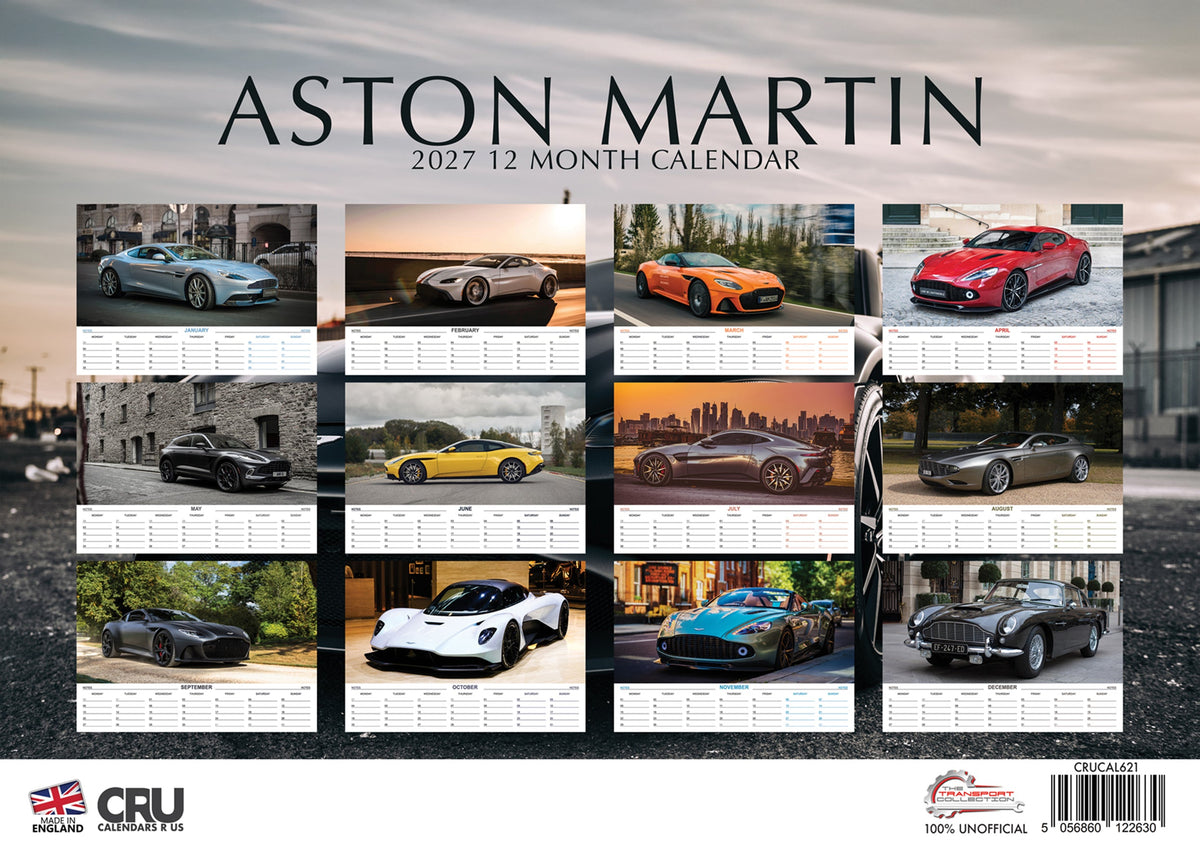 Aston Martin - A3 Calendar 2027