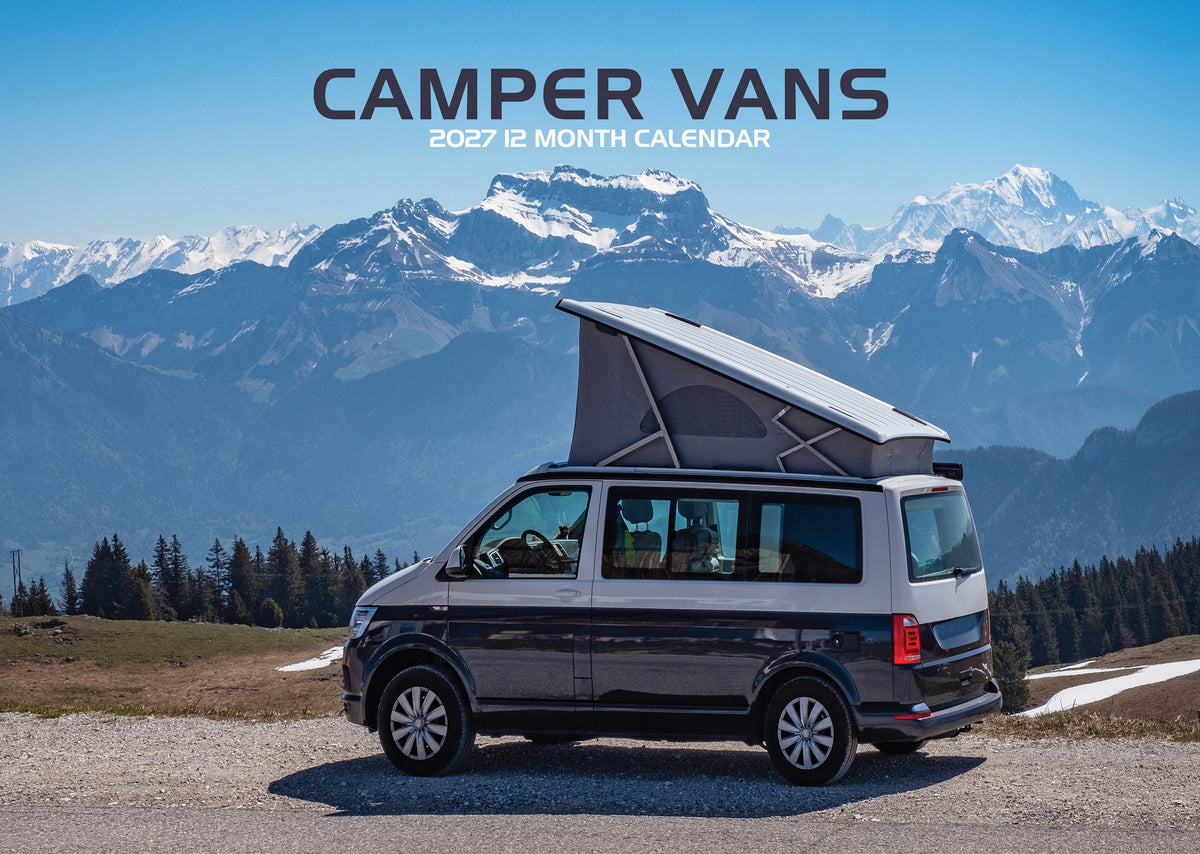 Camper Vans - A3 Calendar 2027