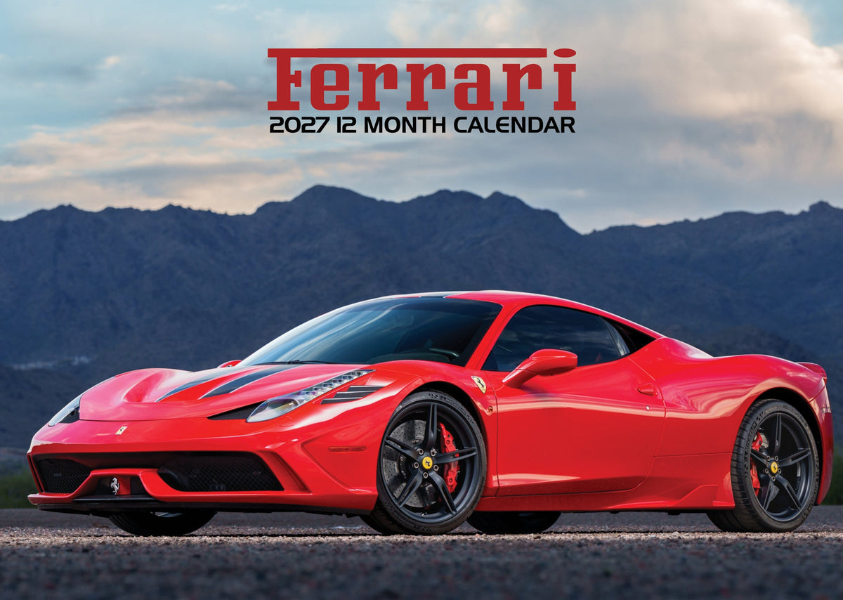 Ferrari - A3 Calendar 2027