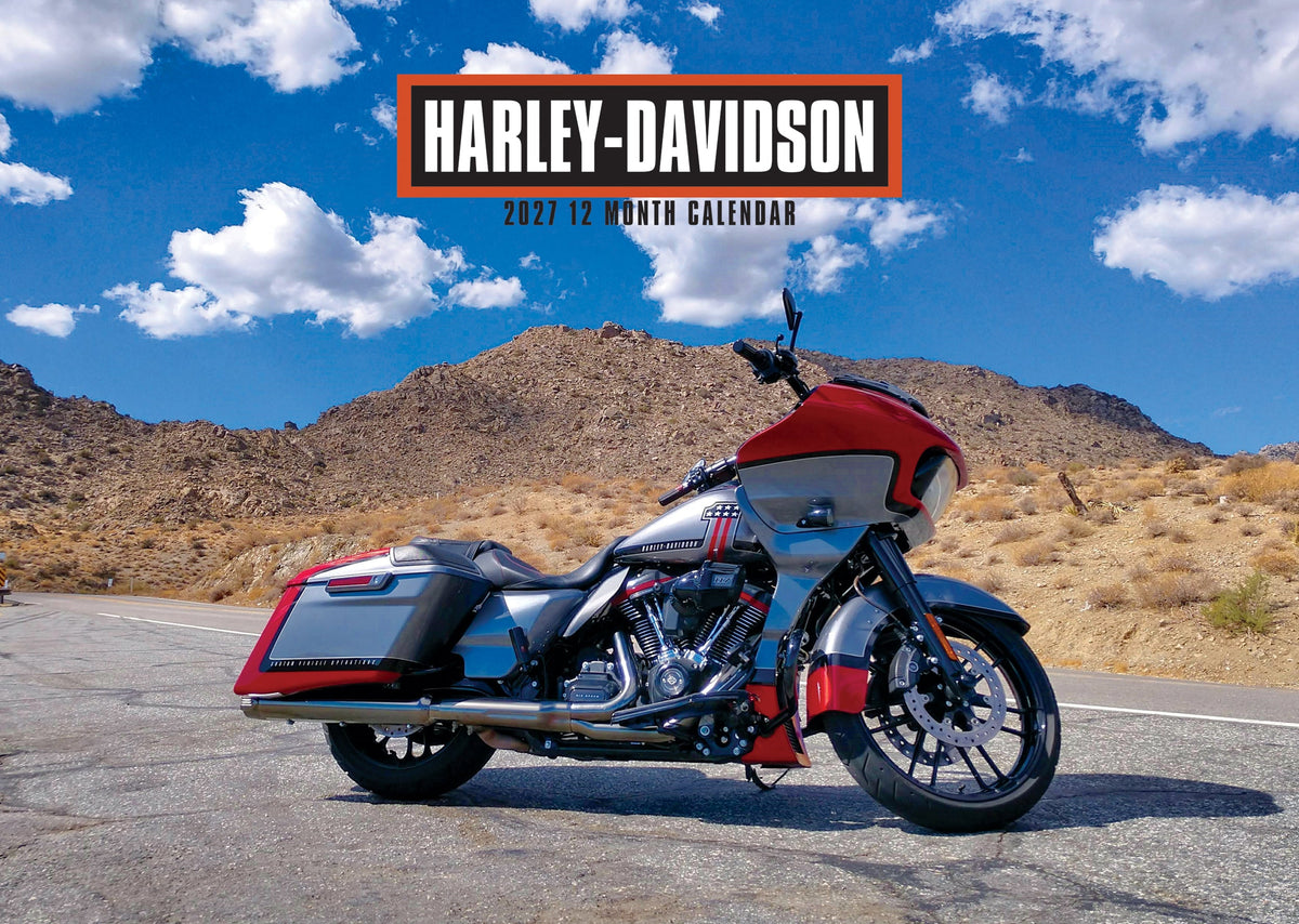 Harley Davidson - A3 Calendar 2027