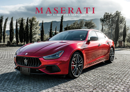Maserati - A3 Calendar 2027