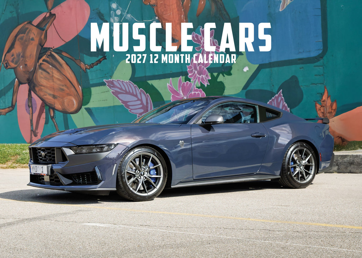 Muscle Cars - A3 Calendar 2027