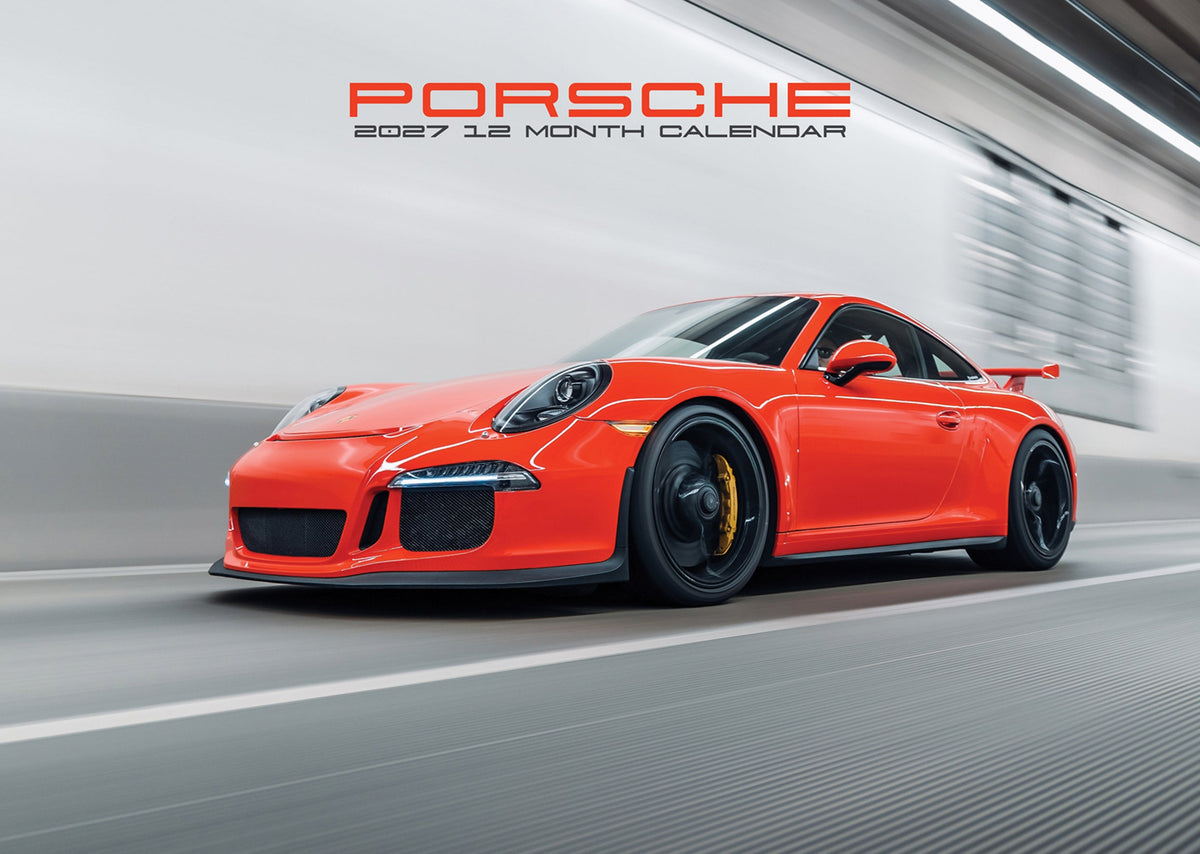 Porsche - A3 Calendar 2027