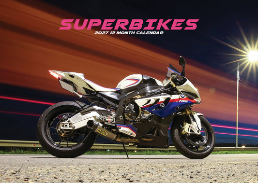 Superbikes - A3 Calendar 2027