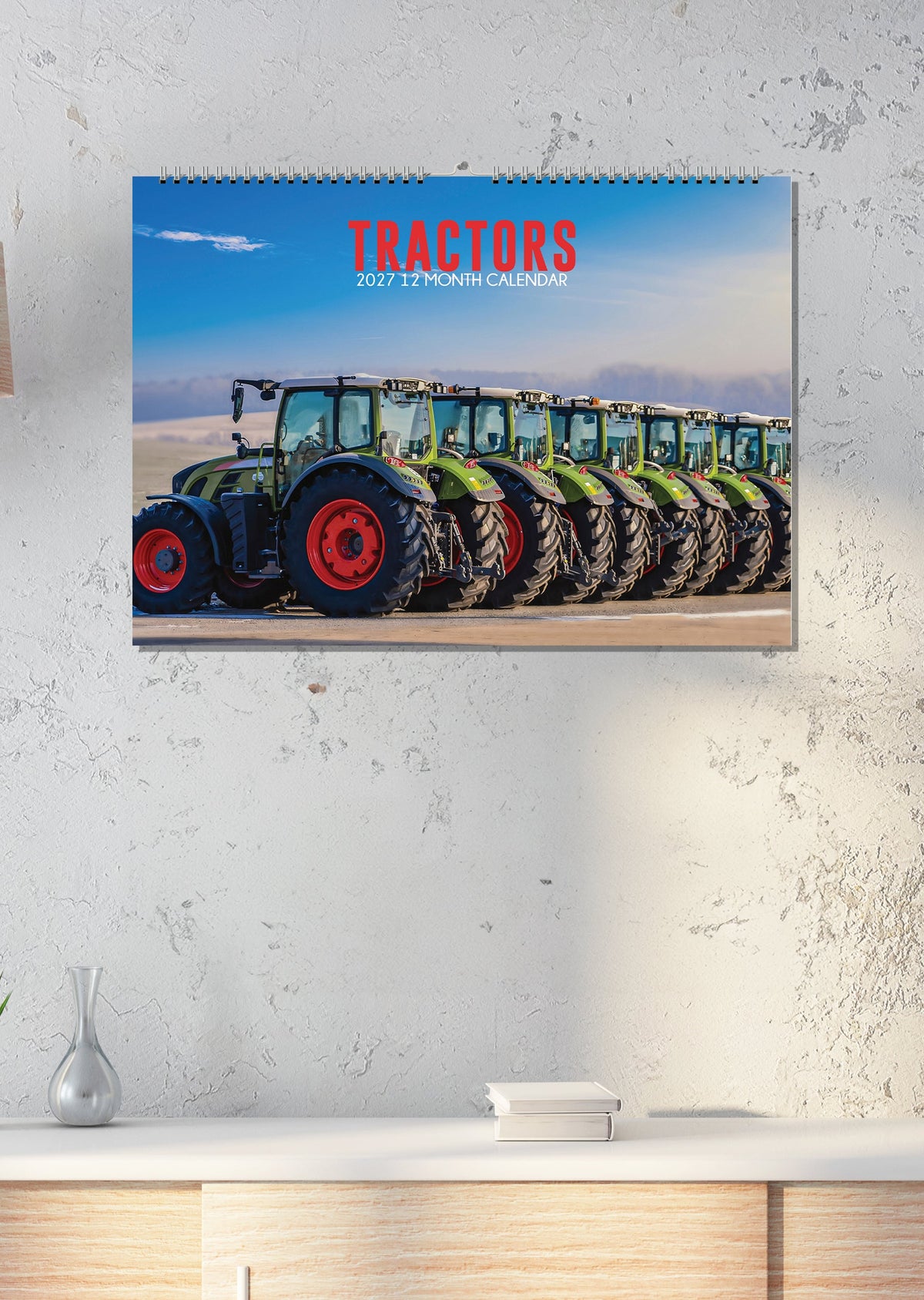 Tractors - A3 Calendar 2027