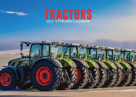 Tractors - A3 Calendar 2027