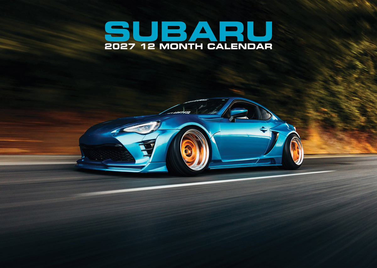 Subaru - A3 Calendar 2027