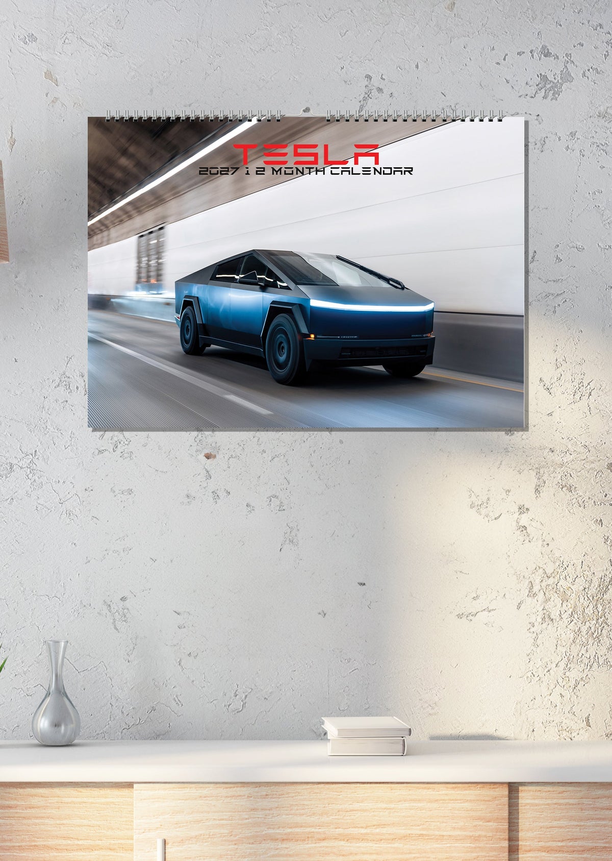 Tesla - A3 Calendar 2027