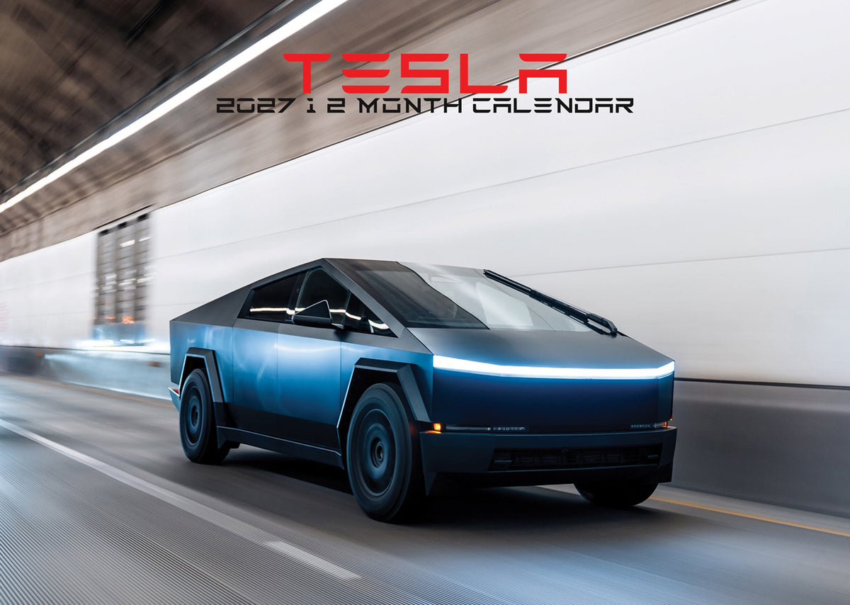 Tesla - A3 Calendar 2027