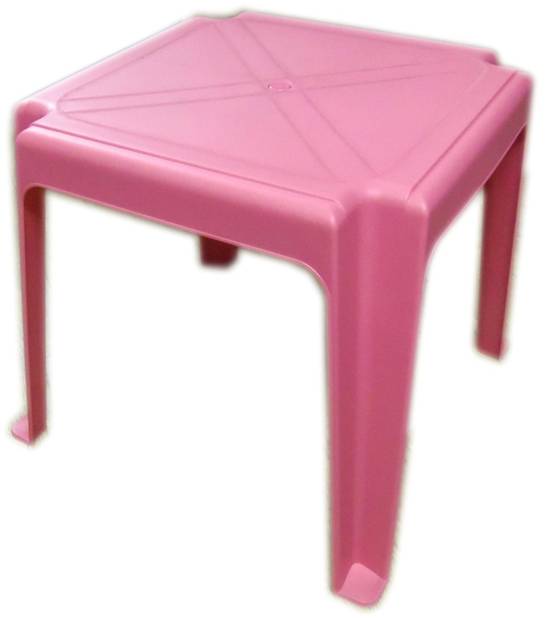 Indoor Outdoor Children'S Plastic Table Assorted Colours