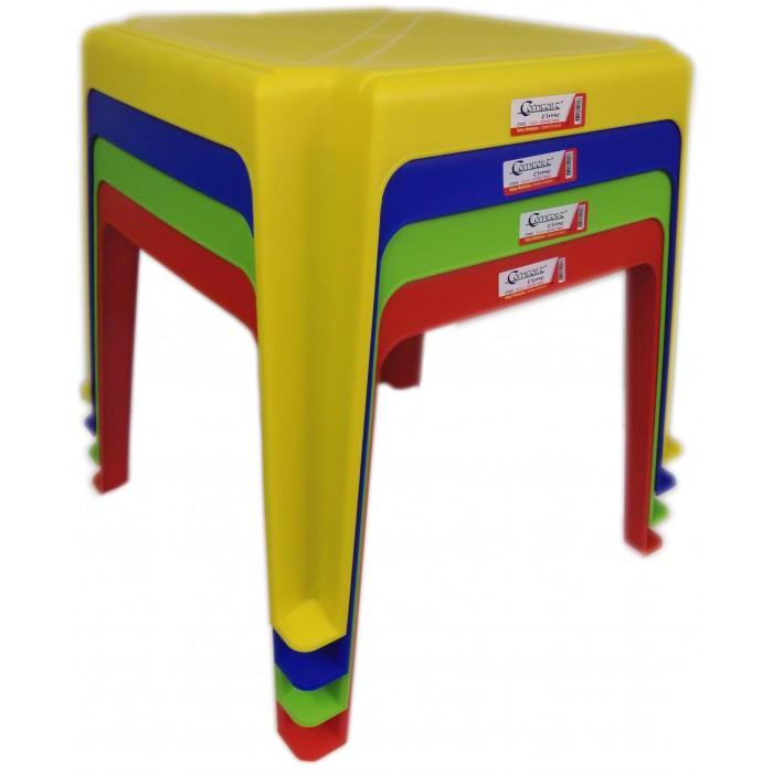 Indoor Outdoor Children's Plastic Table Assorted Colours CT072 A