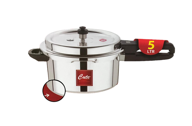 CUTE Pressure Cooker 5 Litre CUTE5