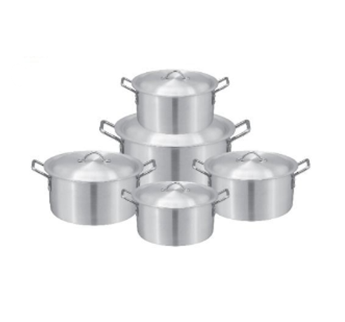 Cute Metal Wire Handle Cooking Pot Set Of 5 Assorted Sizes 3 – 7