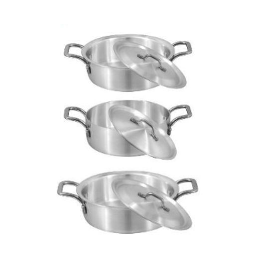 Cute Metal Wire Handle Fish Pot Set Of 3 Assorted Sizes 8 – 10