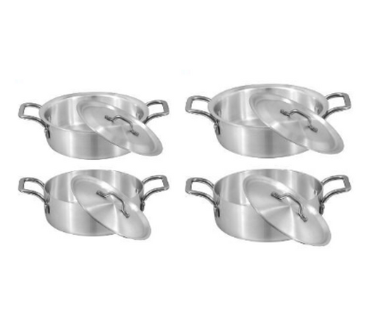 Cute Metal Wire Handle Fish Pot Set Of 4 Assorted Sizes 3 – 6