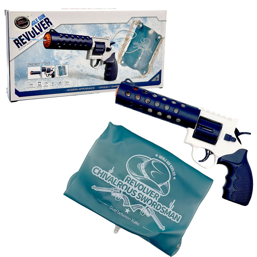 Single Gun Revolver Rechargeable Water Blaster