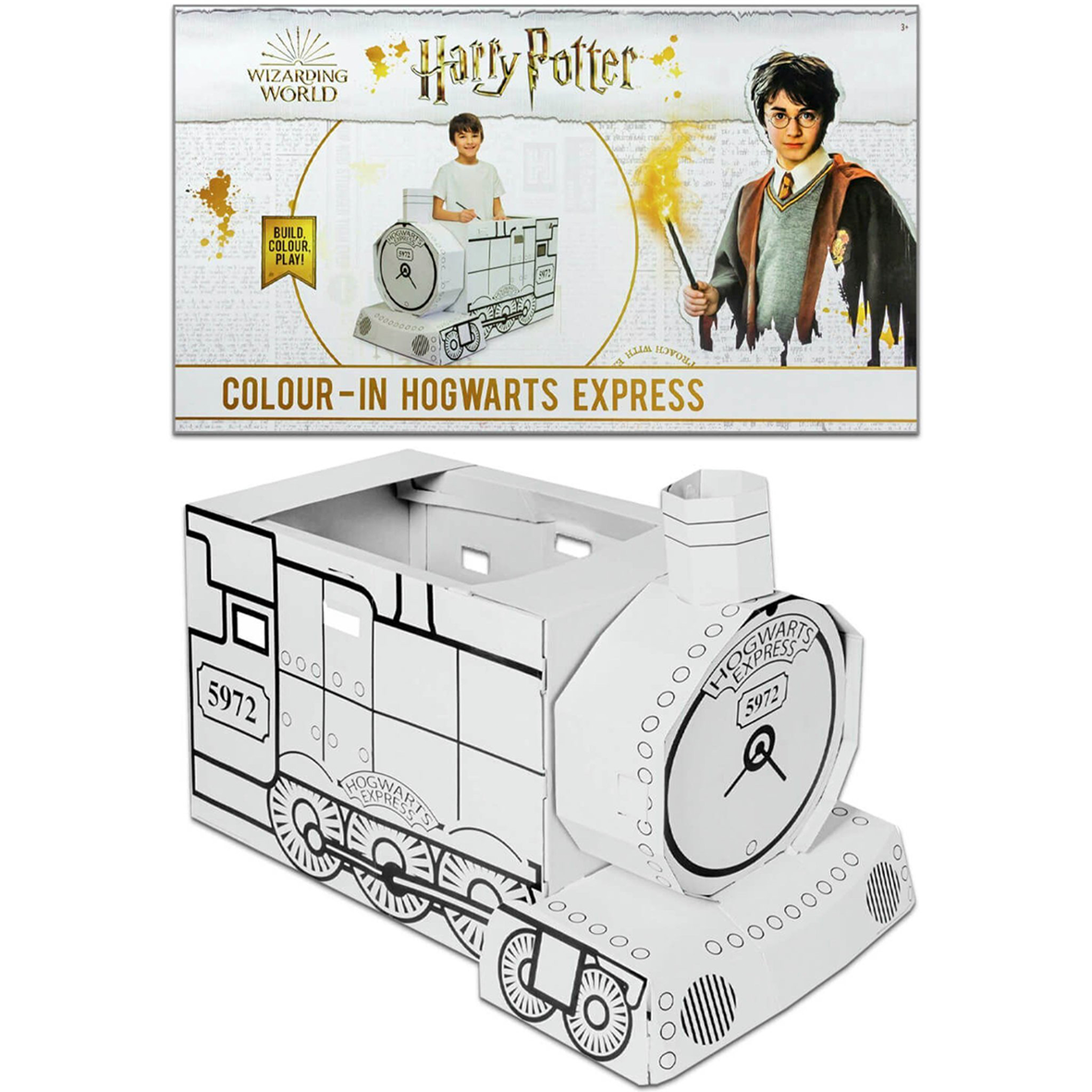 Harry Potter Colour Your Own Hogwarts Express