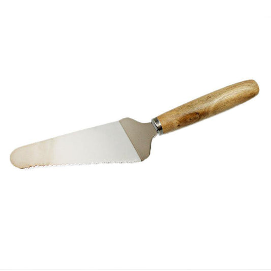 Cake Knife Slicer Server with Wooden Handle 30cm 5117