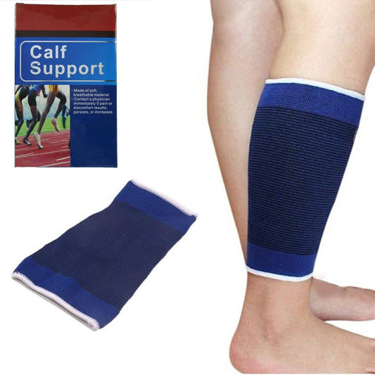 2 x Elastic Calf Support Neoprene Protection Sport Running Injury Calf Support 1967