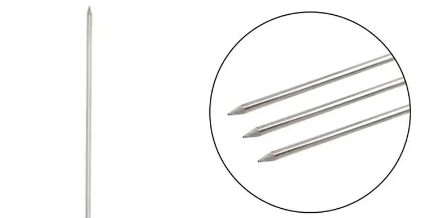 Metal BBQ Kebab Skewer Sticks 12pcs 30 cm Wooden Handle 6881
