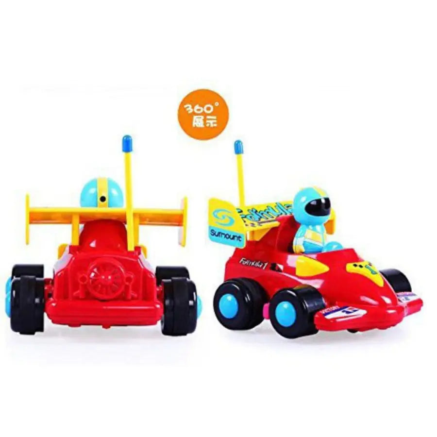 Remote Control Cartoon Style Formula Race Car RC with Controller