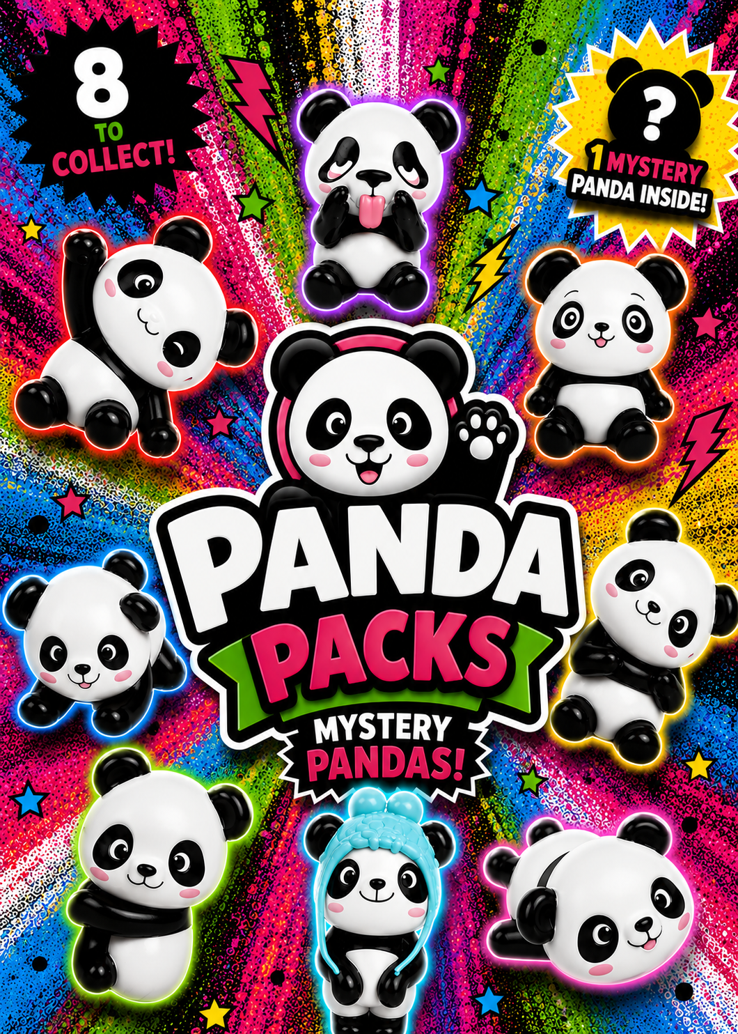 PandaPacks - 1 Character Panda Inside