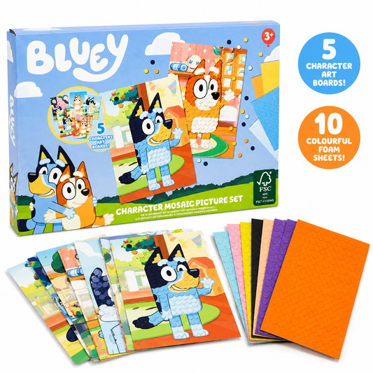 Bluey Mosaic Sticker Art Set