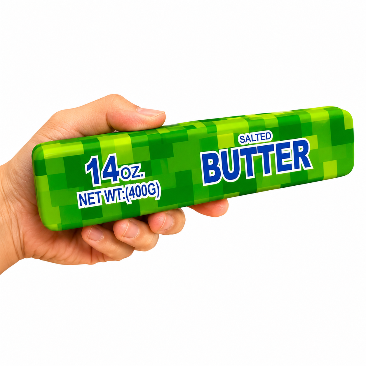 Minecraft Pixel Style Limited Edition XXL Squishy Butter 24cm - 4 Designs