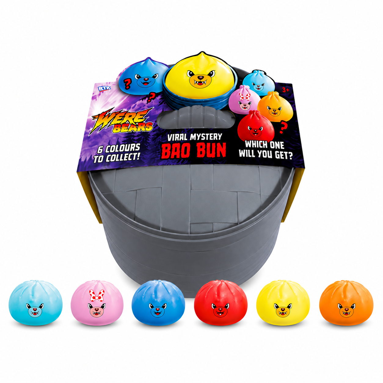 Were Bear Bao Bun Squishy Dumpling - Lastest Craze!