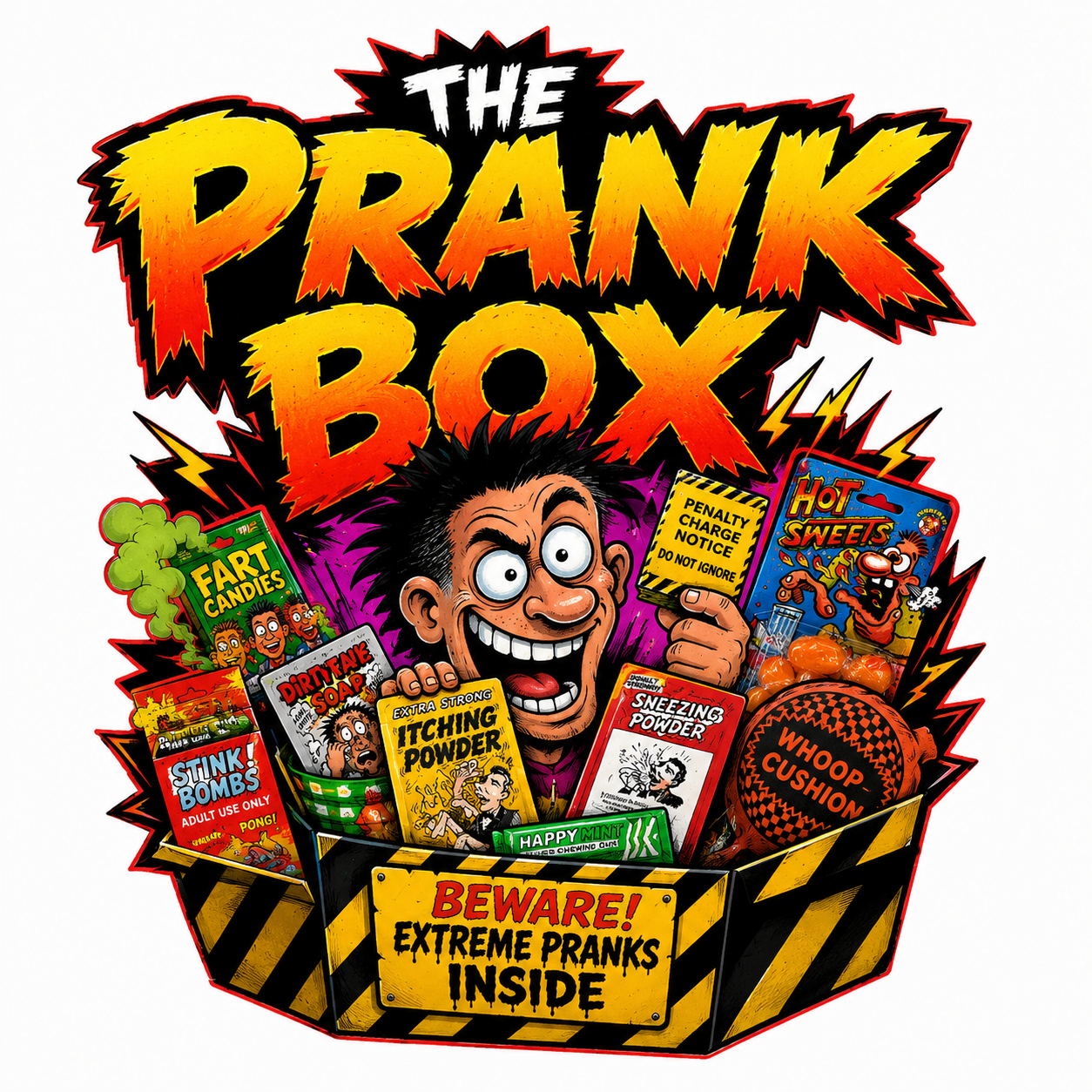 The Prank Box - includes 10 Hilarious Pranks & Jokes!