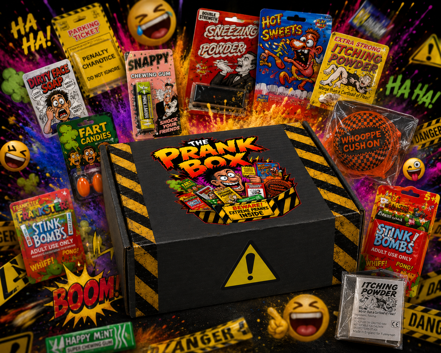 The Prank Box - includes 10 Hilarious Pranks & Jokes!