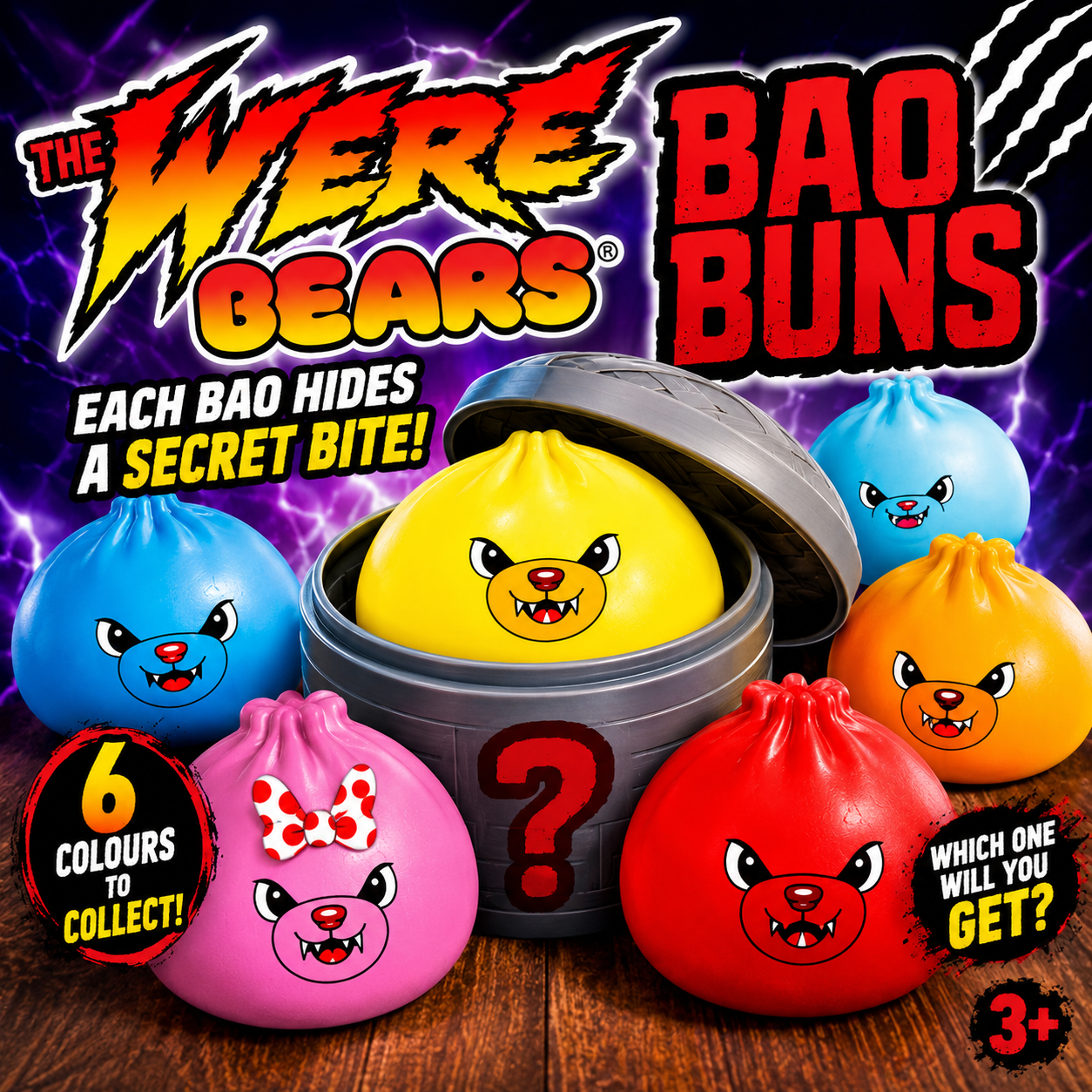 Were Bear Bao Bun Squishy Dumpling - Lastest Craze!