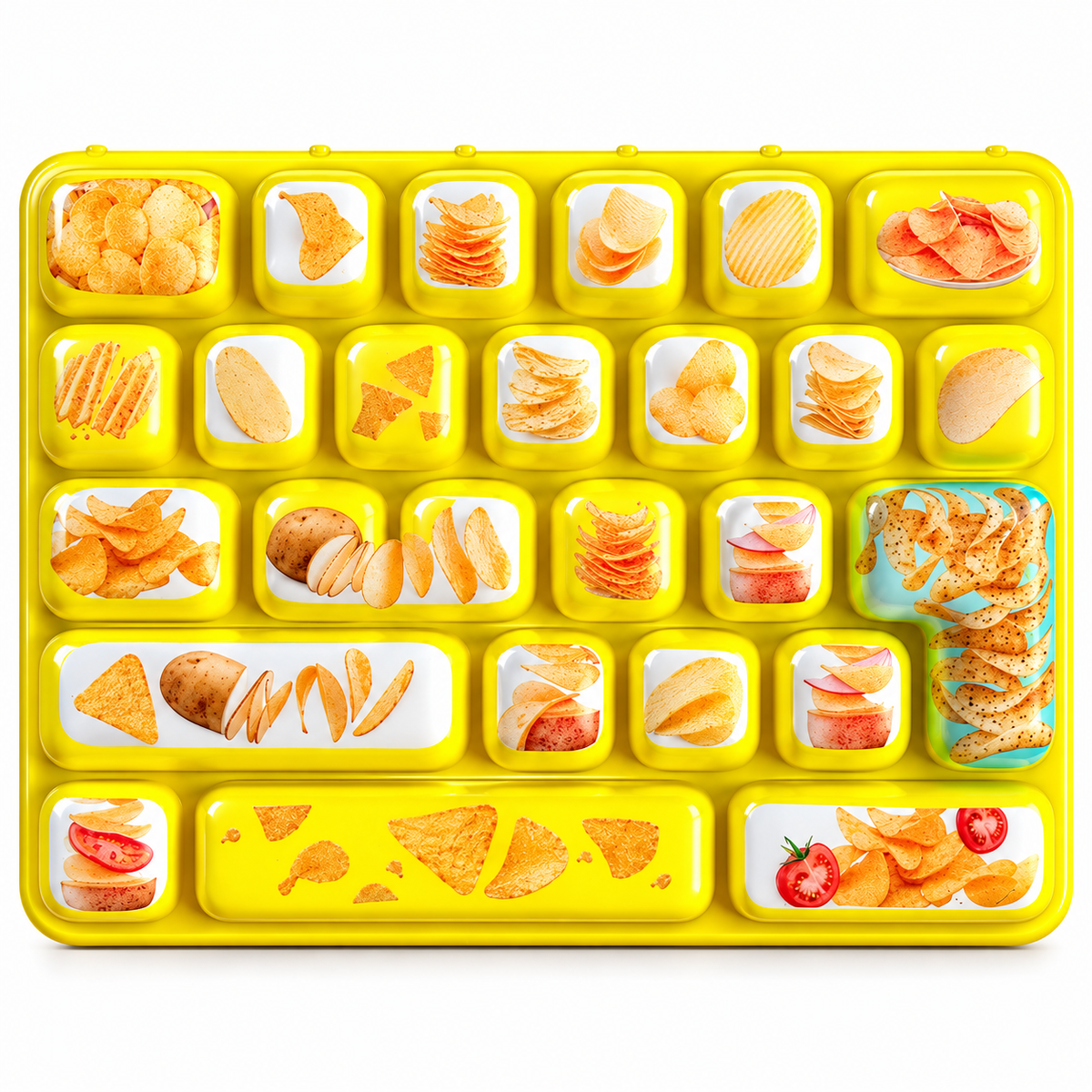 Squishy Snack Keyboard - 4 to Collect