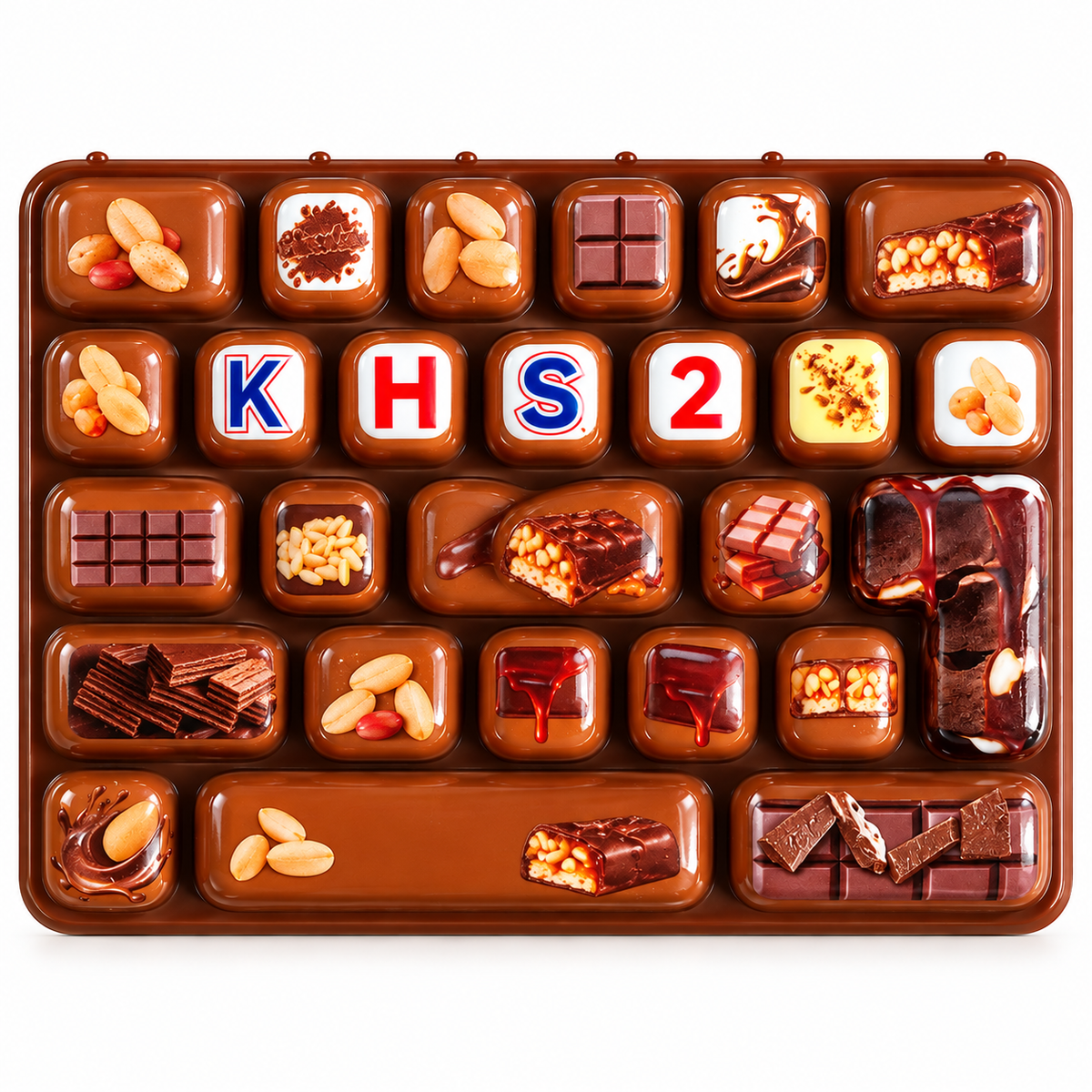 Squishy Snack Keyboard - 4 to Collect