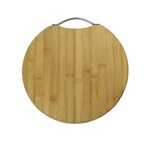 Round Wooden Chopping Board With Handle