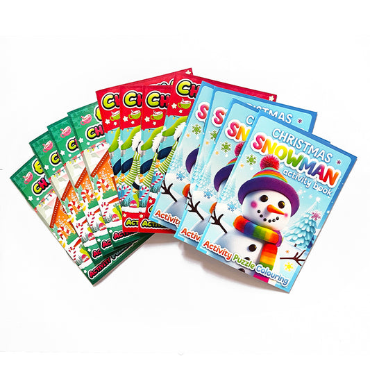 Festive Mini Activity Books x 100 ( Mega Value Deal )